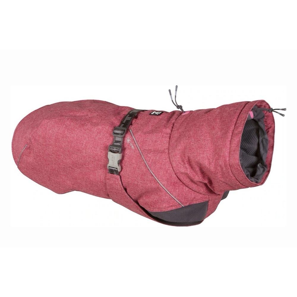 NWT Hurtta Expedition Insulated Dog Parka, Beetroot, 28-in